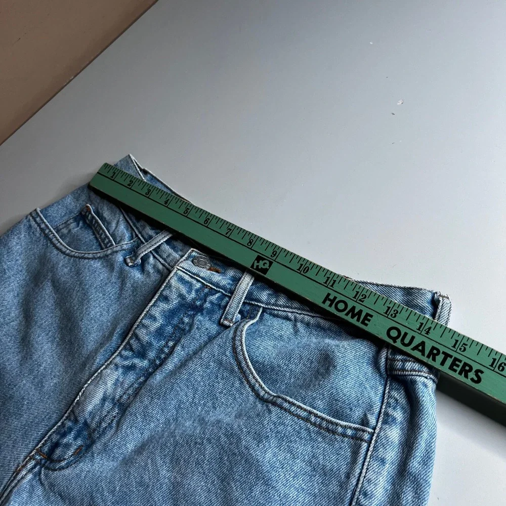 Vintage Guess Georges Marciano Denim Shorts Light Wash Blue Mens 32 Made‎ in USA